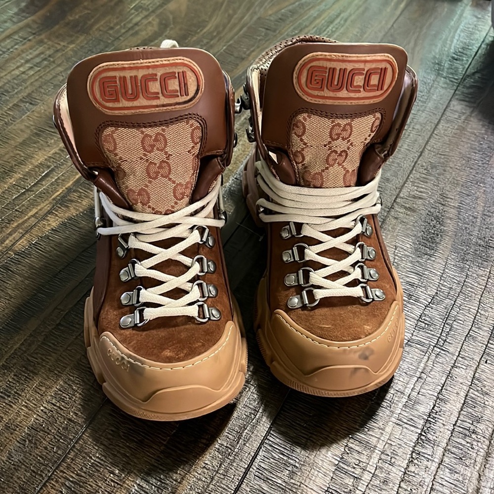 Gucci hiking boots